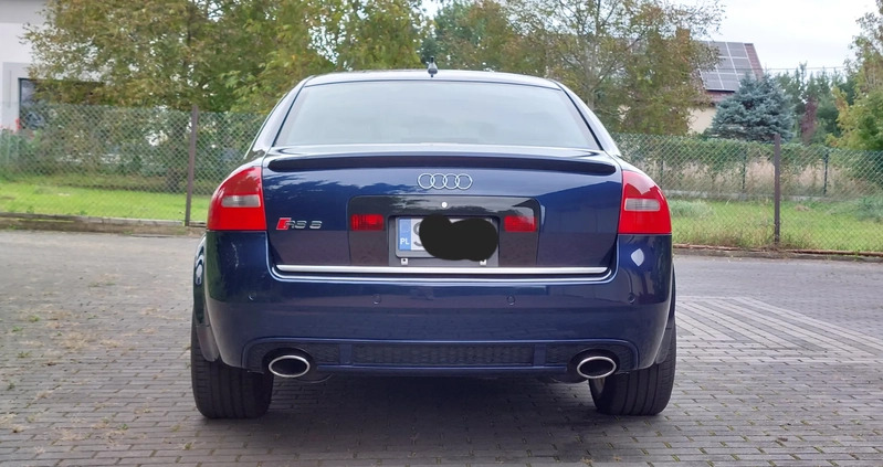 Audi RS6 cena 129000 przebieg: 64275, rok produkcji 2003 z Sosnowiec małe 92